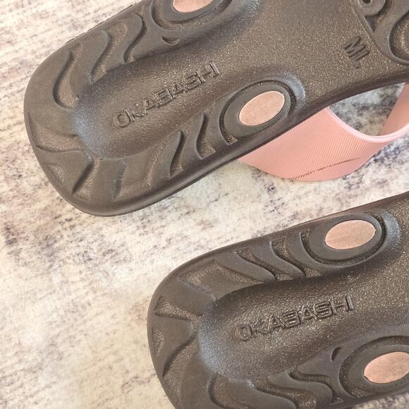 Okabashi Shoes Womens Size Medium Large Everyday Flip Flop Sandals Made in USA - Picture 7 of 9